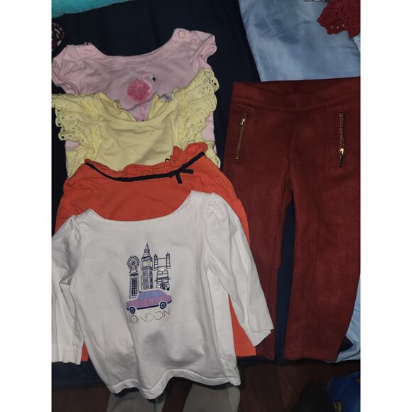 Janie and Jack Zara Ralph Lauren kids girls set 18-24 - Picture 1 of 3
